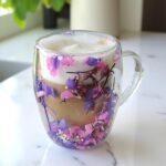 Szklanka do Herbaty Kawy Termiczna z Kwiatami w Środku 300ml - obrazek 2