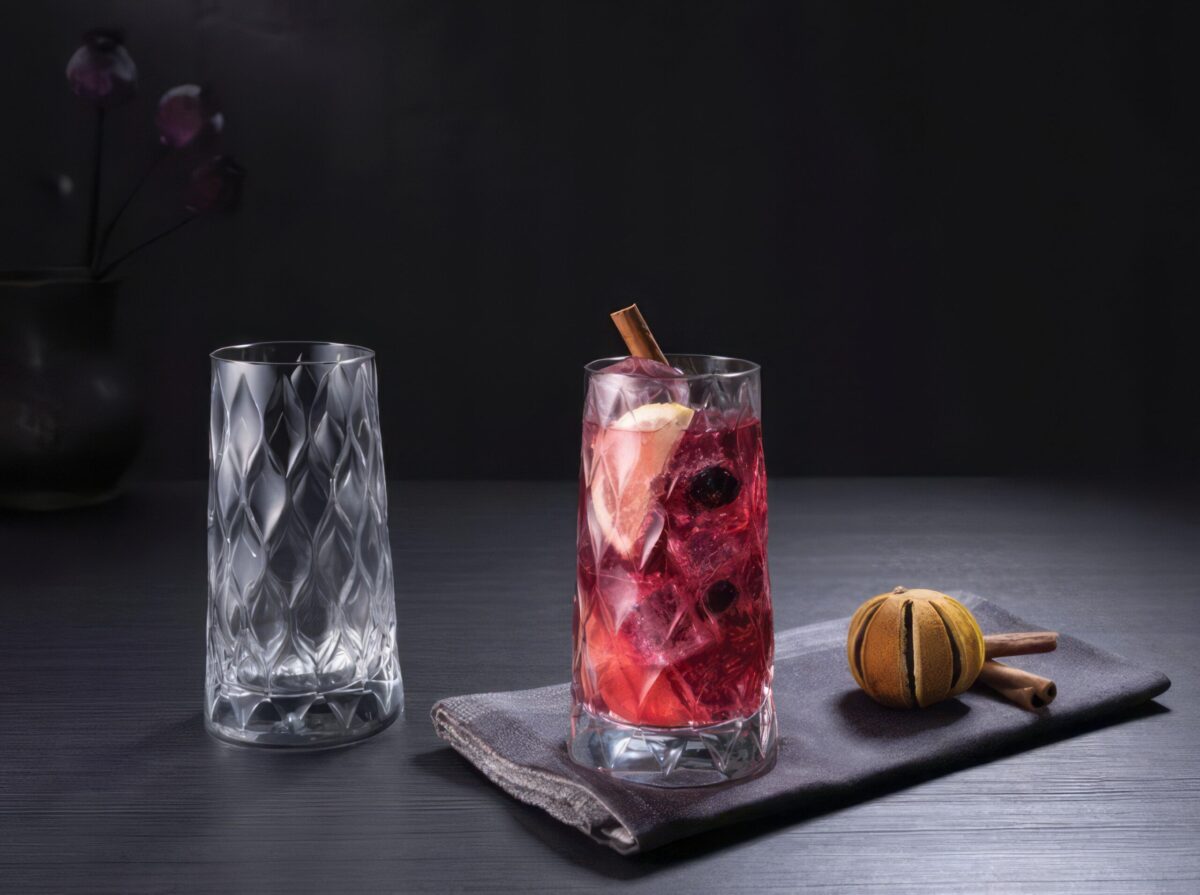 Szklanki Falowane Zestaw 3 Szklanek Do Napojów Drinków 475ml - obrazek 8