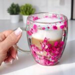 Szklanka do Herbaty Kawy Termiczna z Kwiatami w Środku 300ml - obrazek 5