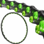 AcuFlow Hula Hop Odchudzające Składane z Masażerem Wypustkami - obrazek 4