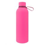 Bidon, butelka termiczna 500ML, stal nierdzewna z powłoką SOFT TOUCH fuksja BD46F - obrazek 2