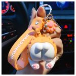 Brelok do kluczy  SWEET CAT ORANGE BRL275 - obrazek 2