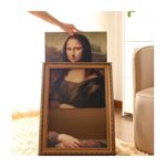 Drapak domek DLA KOTA - obraz ramka Mona Lisa, legowisko KOT29 - obrazek 4
