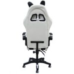 Fotel gamingowy obrotowy PANDA z podnóżkiem i z masażerem KIDS ZONE KO34 - obrazek 4
