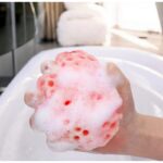 Gąbka Plaster miodu do mycia ciała na mokro 10 cm delikatny peeling GB03R - obrazek 4
