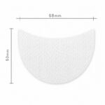 Jednorazowe płatki pod oczy do makijażu 5x6,8 cm 10 szt AK02 - obrazek 4