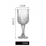 KIELISZEK DO SZAMPANA ALKOHOLU 1SZT 250 ML SZK28 - obrazek 5