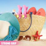 Klamra do trzymania ręczników Spinka 12 cm na plaże OKULARY KLP08 2 szt - obrazek 5