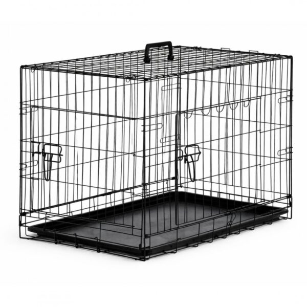 KLATKA KENNELOWA METALOWA KOJEC Transporter dla PSA KOTA, L 91x60x67cm KOT33