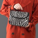 Kosmetyczka rozkładana kuferek zebra KS76 - obrazek 2