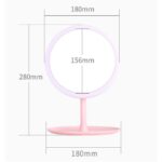 Lusterko simple stojące różowe L4R - obrazek 5
