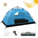 Namiot kempingowy składany 2-3 osobowy 200x140x115cm BAL12N - obrazek 4