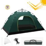 Namiot kempingowy składany 2-3 osobowy 200x140x115cm BAL12ZIE - obrazek 3