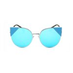 OKULARY LUSTRZANE CAT TRIANGLE - NIEBIESKIE OK85WZ4