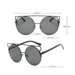 OKULARY LUSTRZANE OVER&OVER - SREBRNE OK83WZ4 - obrazek 5