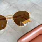 Okulary przeciwsłoneczne Classic zdobienie OK394 - obrazek 3