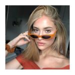 Okulary przeciwsłoneczne ELEGANT kocie biel  OK262WZ2 - obrazek 3