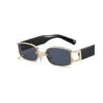 Okulary przeciwsłoneczne ELEGANT RECTANGLE BLACK OK377