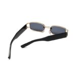 Okulary przeciwsłoneczne ELEGANT RECTANGLE BLACK OK377 - obrazek 4