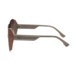 Okulary przeciwsłoneczne ELEGANT SQUARE BROWN OK379WZ2 - obrazek 4