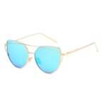 Okulary przeciwsłoneczne GLAM ROCK FASHION Niebieskie OK21WZ7 - obrazek 2
