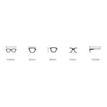 Okulary przeciwsłoneczne GLAM ROCK FASHION Niebieskie Transparentne OK21WZ15 - obrazek 5