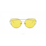 Okulary przeciwsłoneczne GLAM ROCK FASHION Żółte Transparentne OK21WZ17 - obrazek 3