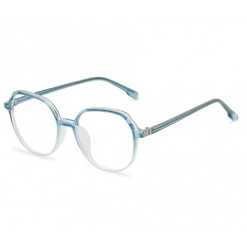 okulary-zerowki-owal-zloto-blekit-ok242wz1 Okulary "zerówki" owal złoto błękit OK242wz1 - obrazek 1