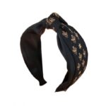 OPASKA DO WŁOSÓW TURBANKA  CZARNA O450CZ