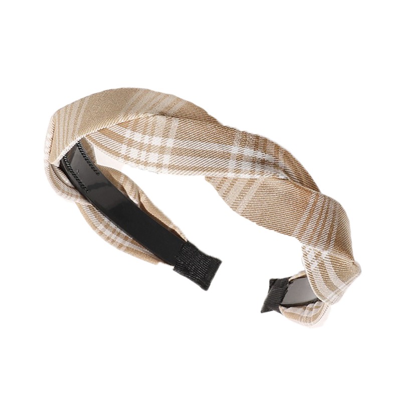opaska-turban-pleciona-krata-o434 Opaska turban pleciona krata O434 - obrazek 1