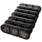 Organizer, kasetka na leki z przegródkami DNI TYGODNIA 15,6x12x4cm CB81 - obrazek 3