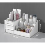 Organizer na kosmetyki biały 25,5x15,5x11,5 cm CB15B - obrazek 5