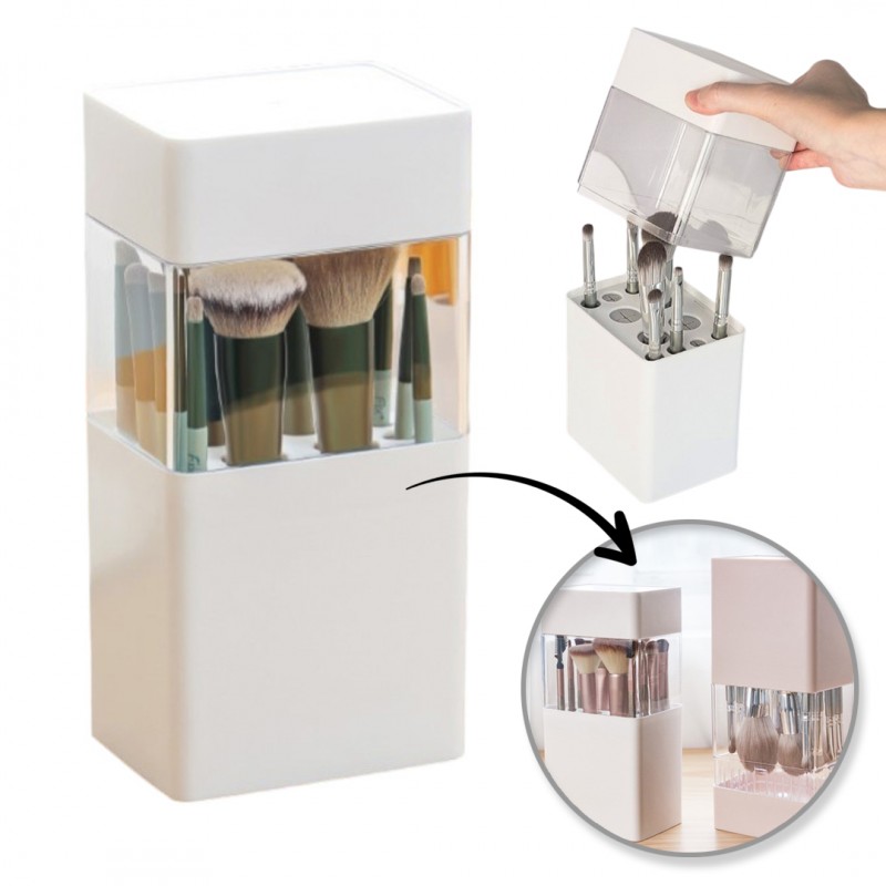 organizer-na-pedzle-pojemnik-do-suszenia-12-szt-pedzli-22-x-105-x-8-cm-cb71b Organizer na pędzle, Pojemnik do suszenia 12 szt. pędzli 22 x 10,5 x 8 cm CB71B - obrazek 1