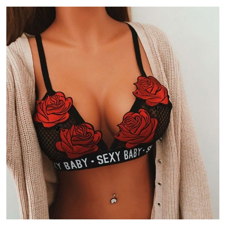 ozdobny-top-red-roses-m Ozdobny TOP RED ROSES M - obrazek 1