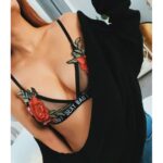 Ozdobny Top róże SEXY BABY rozmiar s - obrazek 3