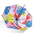 PARASOL UMBRELLA KOLOROWE KWIATY PAR01WZ11