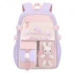 Plecak RABBIT sweet szkolny uniwersalny kieszonki, odblaski PL163FIO - obrazek 2