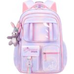 Plecak RAINBOW sweet szkolny uniwersalny kieszonki z maskotką PL159FIO - obrazek 2