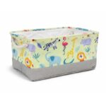 Pojemnik na zabawki kosz, worek na pranie, zwierzątka 30х40х22cm OR112 - obrazek 2