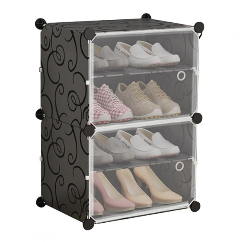 pojemnik-organizer-modulowy-na-buty-z-klapka-4-poziomowy-cb17wz6 Pojemnik, organizer modułowy na buty z klapką 4-poziomowy CB17WZ6 - obrazek 1