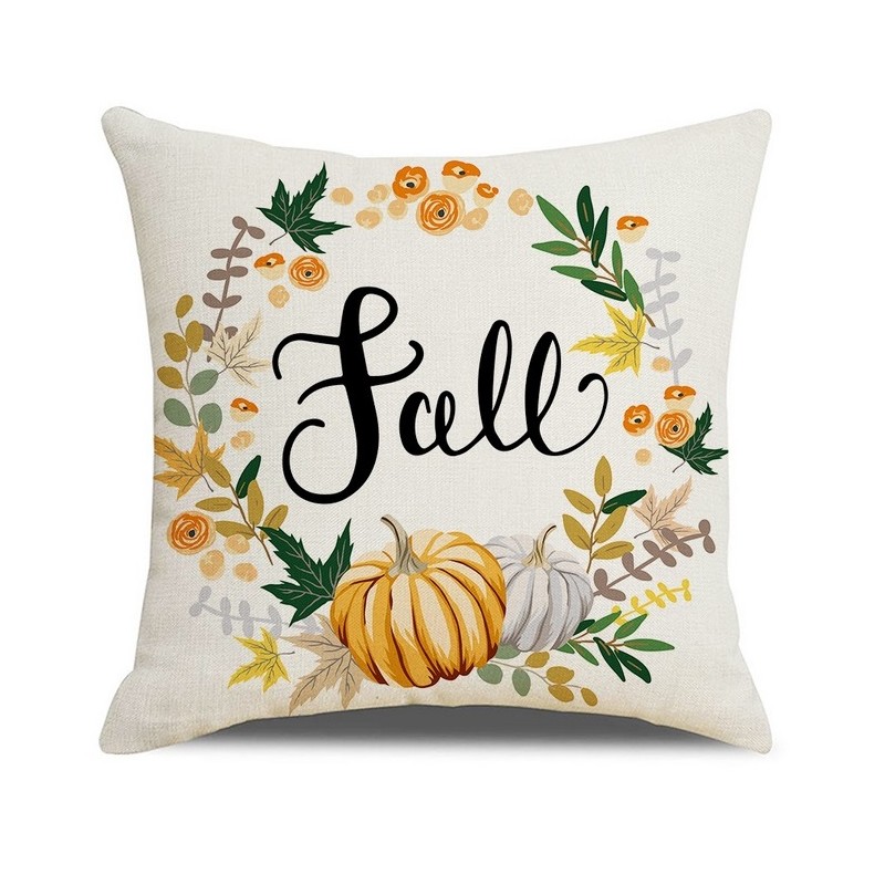 poszewka-na-poduszke-45x45cm-piekny-druk-jesien-boho-pod195 Poszewka na poduszkę 45x45cm piękny druk Jesień BOHO POD195 - obrazek 1