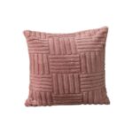 Poszewka na poduszkę dekoracyjna 45 x 45cm puchata PLECIONKA POD150 - obrazek 2