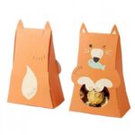Pudełko PREZENTOWE ozdobne w kształcie Niedźwiadka 1 szt. 10x5x16,5cm OPO42POM