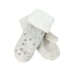 RĘKAWICZKI PEARLS BEŻOWE REK48BE