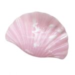 Spinka do włosów klamra MUSZLA XL marmurek 8,5 x 5,7 cm SP422 - obrazek 2