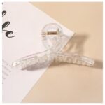 Spinka do włosów klamra XL 10,5 cm SP179TRANS - obrazek 2