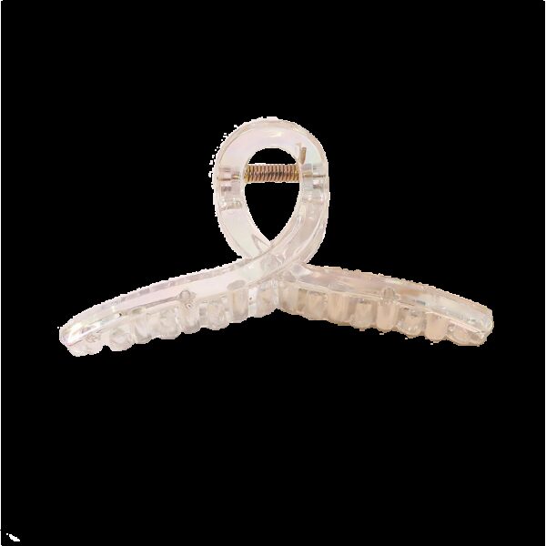 Spinka do włosów klamra XL 10,5 cm SP179TRANS