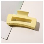 Spinka do włosów klamra XL żółta 10,5 cm SP128ZO - obrazek 2