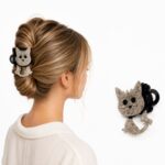 Spinka do włosów KOTEK XL 13cm elegancka klamra SP471