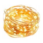 Światełka lampki na żyłce wewnętrzne 50 LED CIEPŁE BIAŁE LAMP10CB - obrazek 3